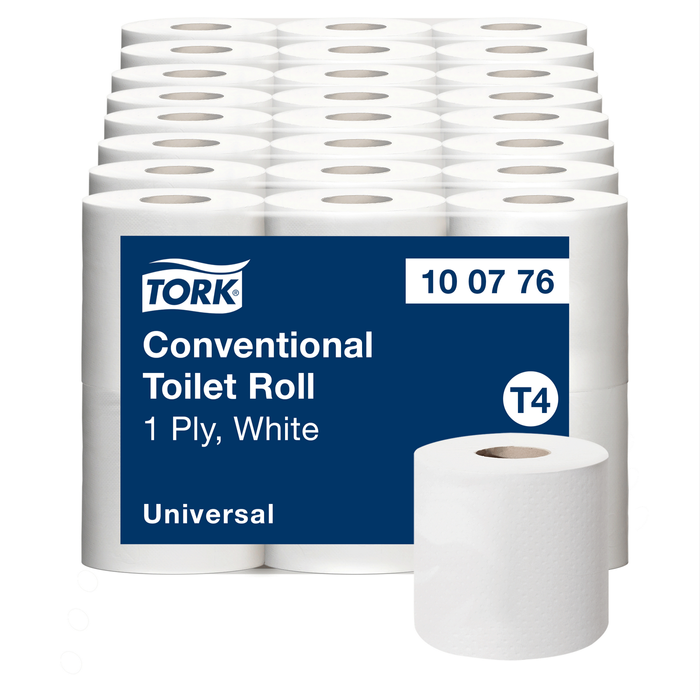 Toalettpapper Tork Universal 1 lager T4 48 rullar/bal