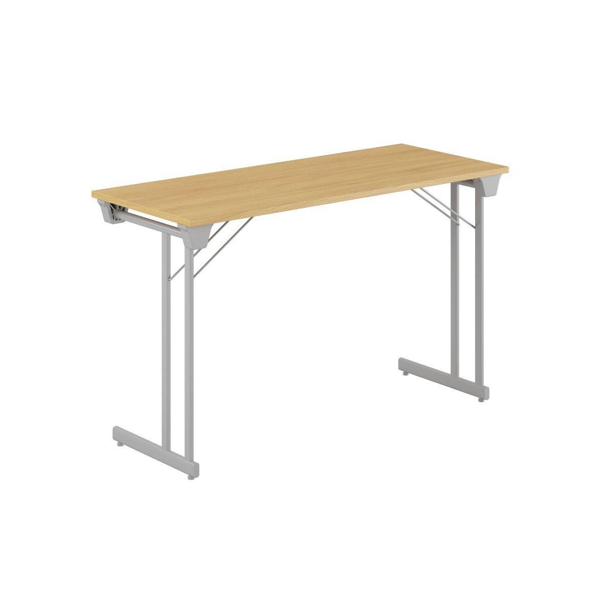 Kongress Style - 120x50cm - Sammenklappeligt bord - Eg-grå.