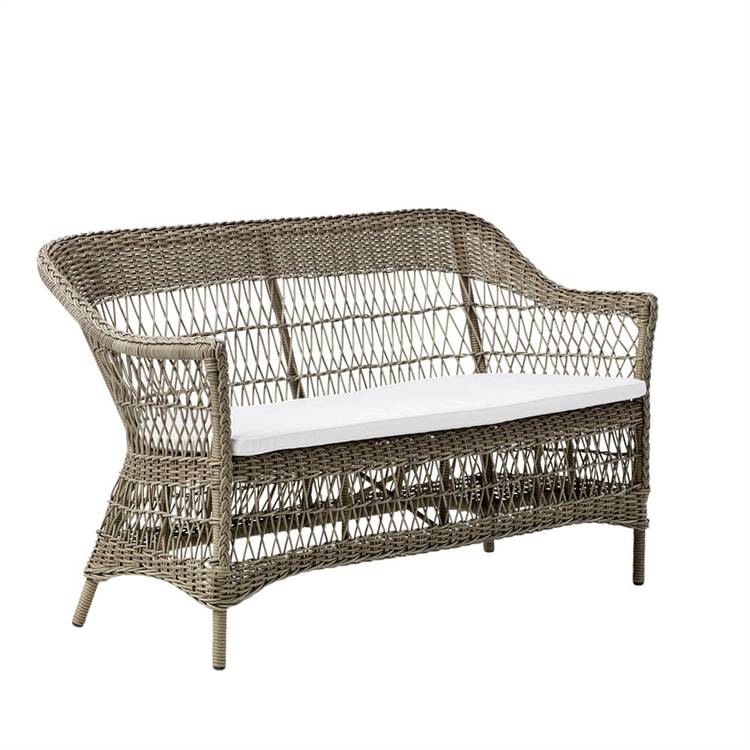 Sika-Design Outdoor Charlot 2 Pers. Sofa Inkl. Hynde  Antique Grey