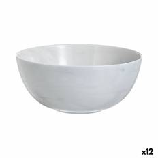 Luminarc Diwali Granit Marb Tvåfärgad Glas Salladsskål - 21 cm (Pack om 12)