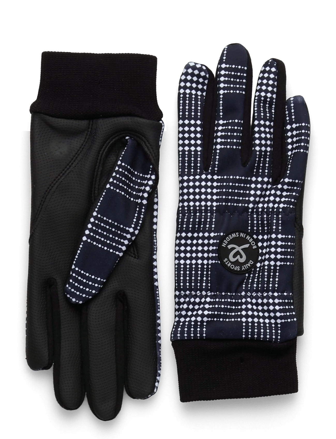 DAILY SPORTS Golf Plaid Glove | Navy | 6