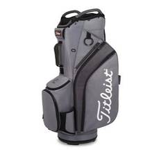 Titleist Lightweight 14 Cart Bag 2024 Charcoal/Gra/Blk TB22CT6-220