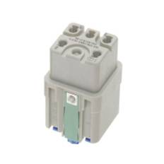 Harting 09 12 005 2733 Tilslutningsindsats Han® Q 5 + PE Han-Quick Lock® 1 stk