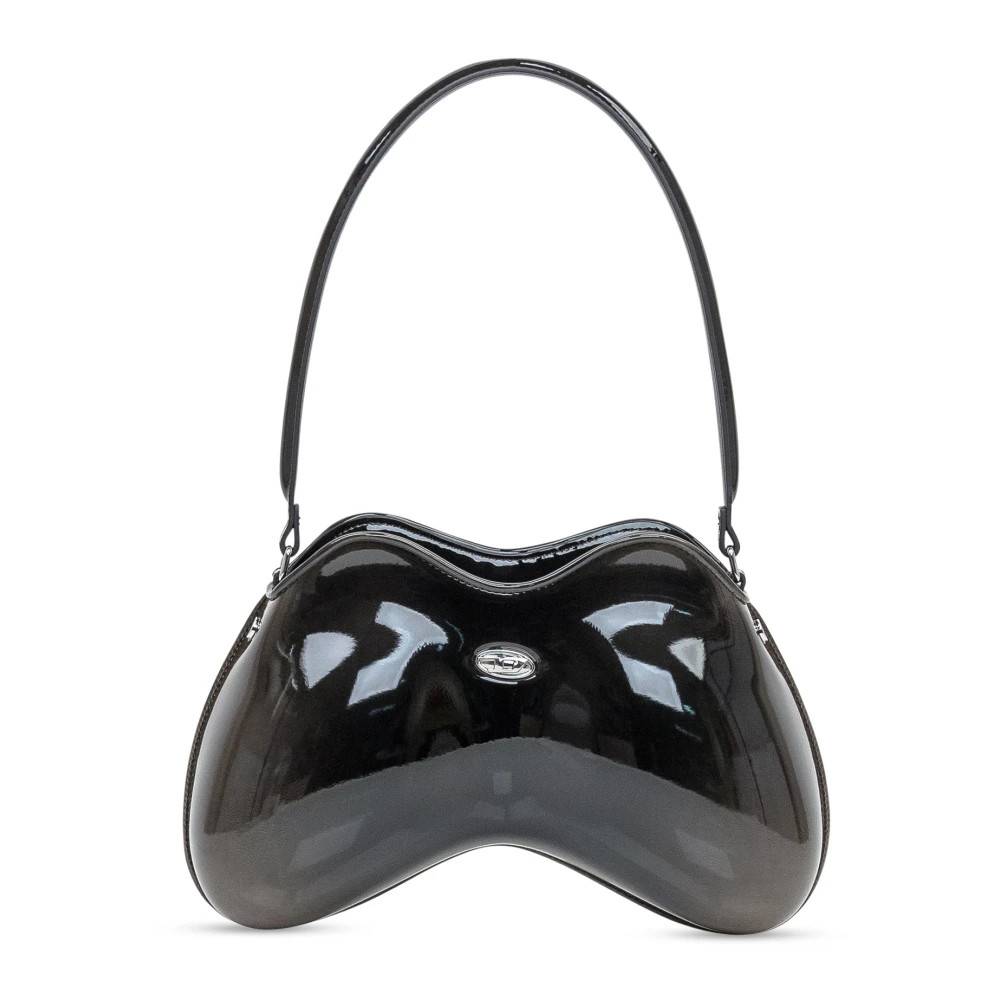 Diesel - Double-D Shoulder Väskor - Dam - ONE Size - Läder