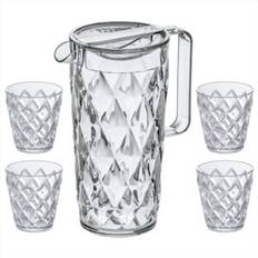 CRYSTAL Set, Karaff inkl 4 glas