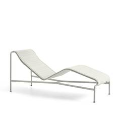 HAY Palissade Chaise Lounge Hynde - Quilted - Sky Grey