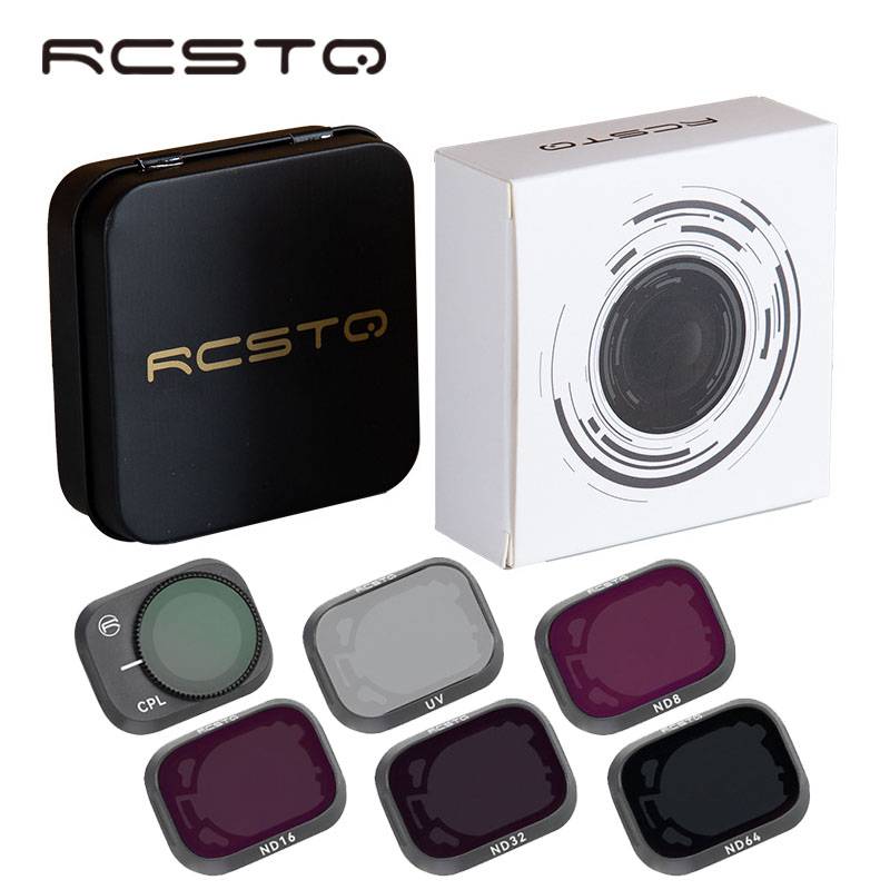 RCSTQ For DJI Mini 3 Pro Filter Drone Camera Lens Filter Set UV CPL ND8 ND16 ND32 ND64 ND/PL For DJI Mini 3Pro Drone Accessories