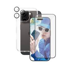 CARE by PanzerGlass® Flagship 3-i-1 Pakke iPhone 16 Pro