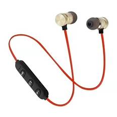 Bluetooth Hovedtelefoner Magnetiske Sports 4.1 Trådløse Håndfri Headset Halsbånd Hovedtelefoner Stereo Hovedtelefoner til iPhone Android Gold