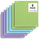 NICAPA Självhäftande ersättning för Cricut skärmatta StandardGrip grön för Cricut 12 x 12 paket med 3