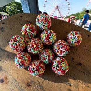 Chokolade - Weibel tivolikugler Crunchy kugler med krymmel