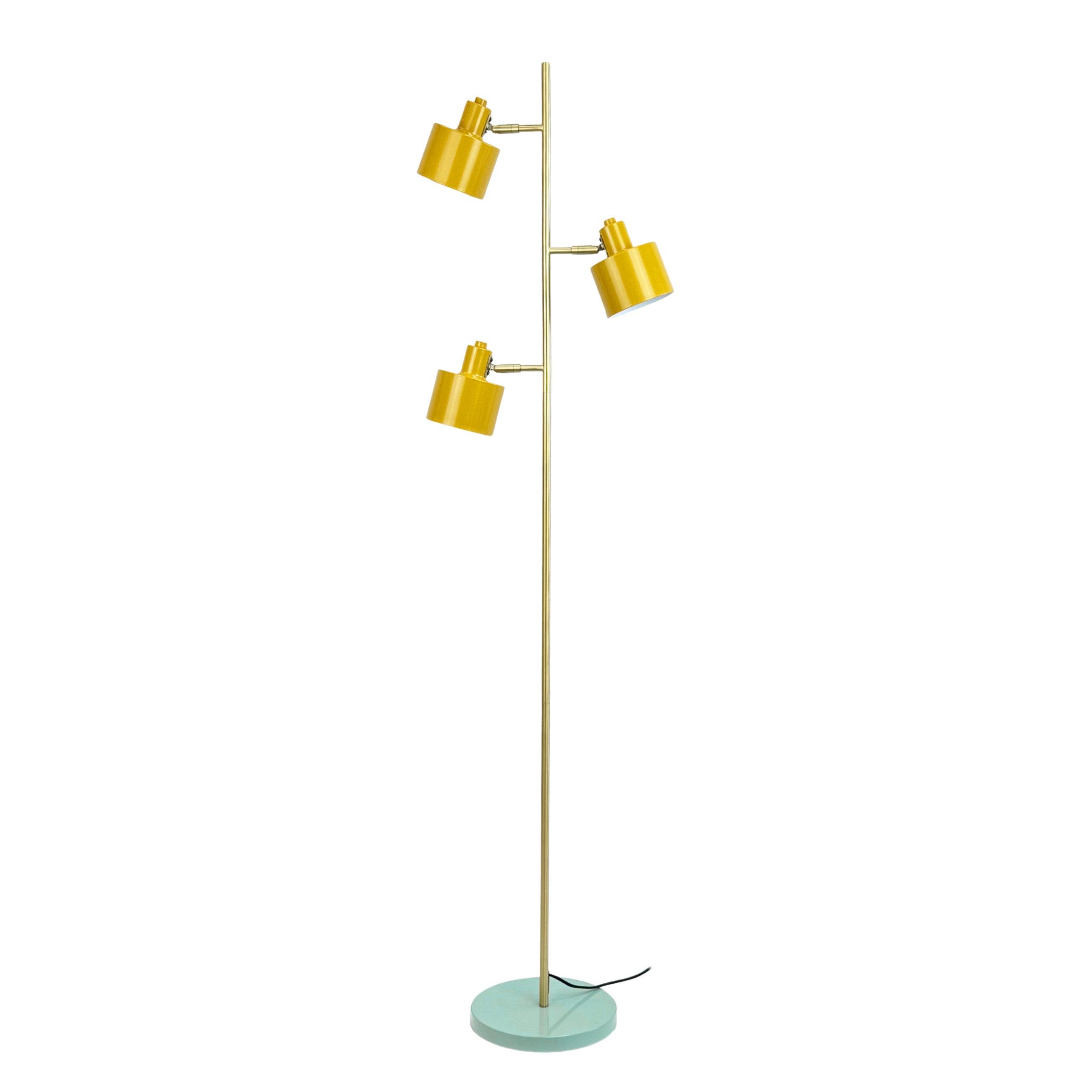 Ocean Gulvlampe - Karry/Turkis
