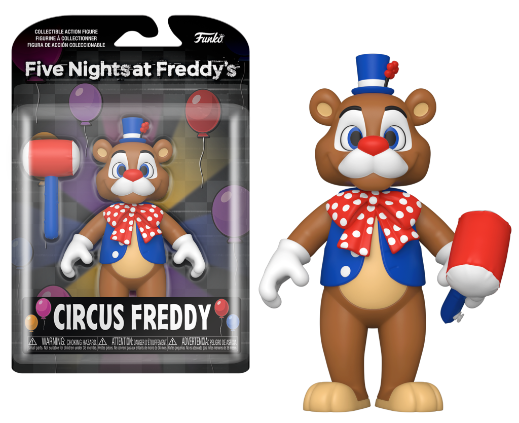 Five Nights At Freddys Security Breach - Circus Freddy - Funko Action Figure 12.5cm