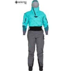 NRS Navigator Comfort-Neck GORE-TEX Pro Torrdräkt, Dam, Aqua / Small (Small)