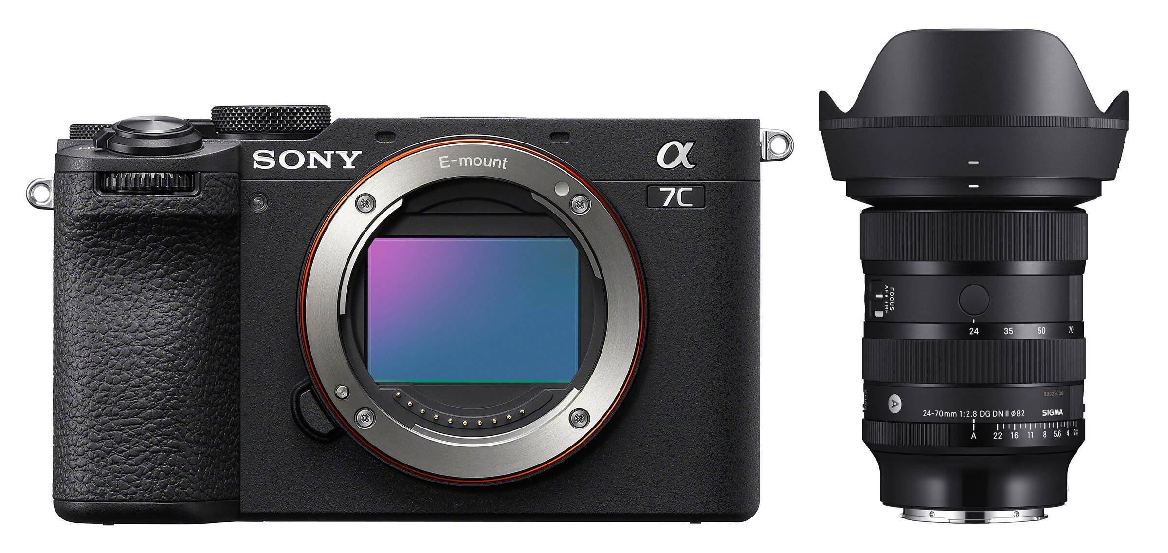 Sony Alpha 7C II (ILCE-7CM2) + Sigma 24-70mm f/2.8 DG DN II Art  black