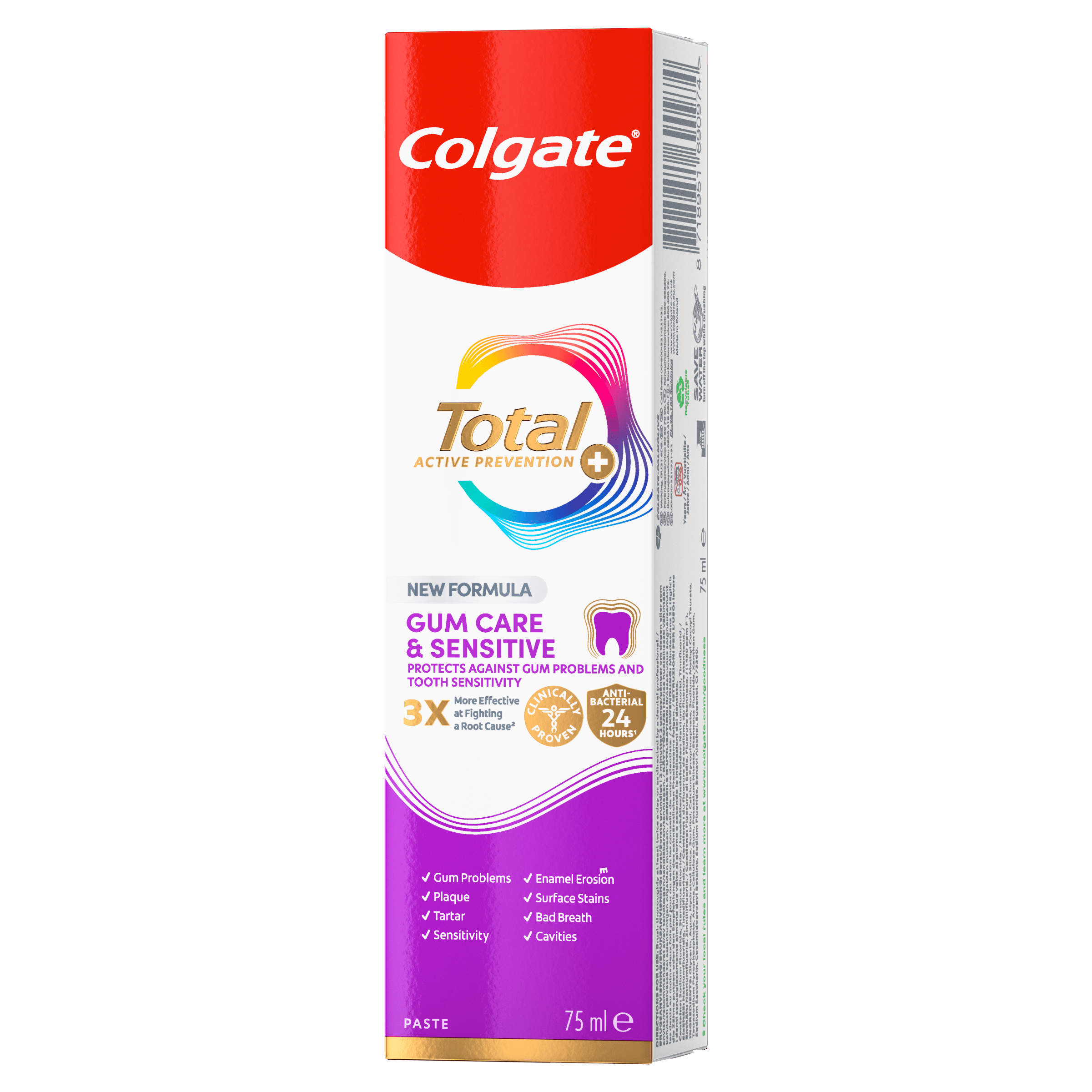 Colgate Toothpaste Total Active Prevention + Gum Care & Sensitive 75 ml