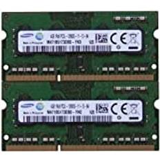 Samsung RAM-minne uppgradering DDR3 PC3 12800, 1600MHz, 204 PIN, SODIMM för 2012 Apple Macbook Pro's, 2012 iMac och 2011/2012 Mac mini (8 GB kit (2 x 4 GB ))