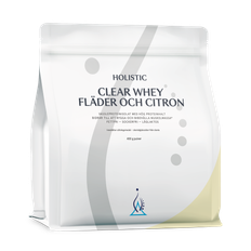 Clear Whey vassleproteinisolat fläder och citron, 400g - Holistic