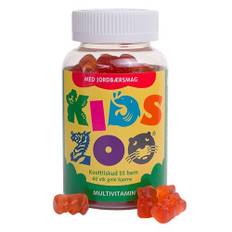 Kids Zoo Multivitamin m. jordbærsmag (60 tab)