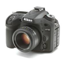 Nikon D7100 / D7200 blød silikone cover - Sort