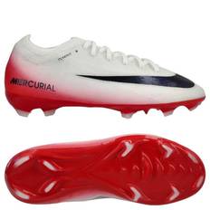 Nike Air Zoom Mercurial Vapor 16 Pro FG Fear Nothing - Hvid/Rød/Navy Børn - Græs (FG)
