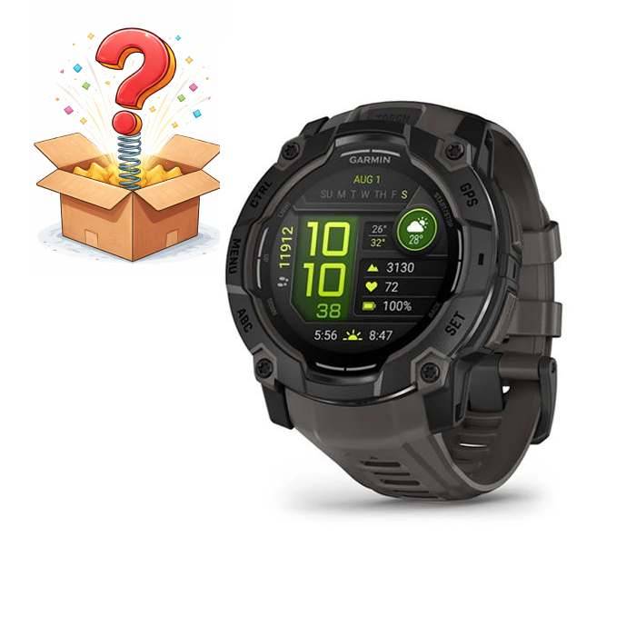 Garmin Instinct 3 – 45mm AMOLED Svart