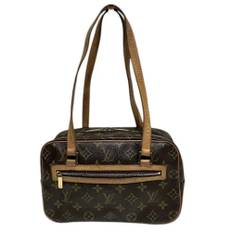 Louis Vuitton Vintage, Pre-owned, Dame, Brun, ONE SIZE, Uld, Pre-owned canvas tasker