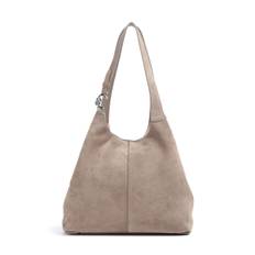 Coccinelle C-Easy Suede Hobo bag beige