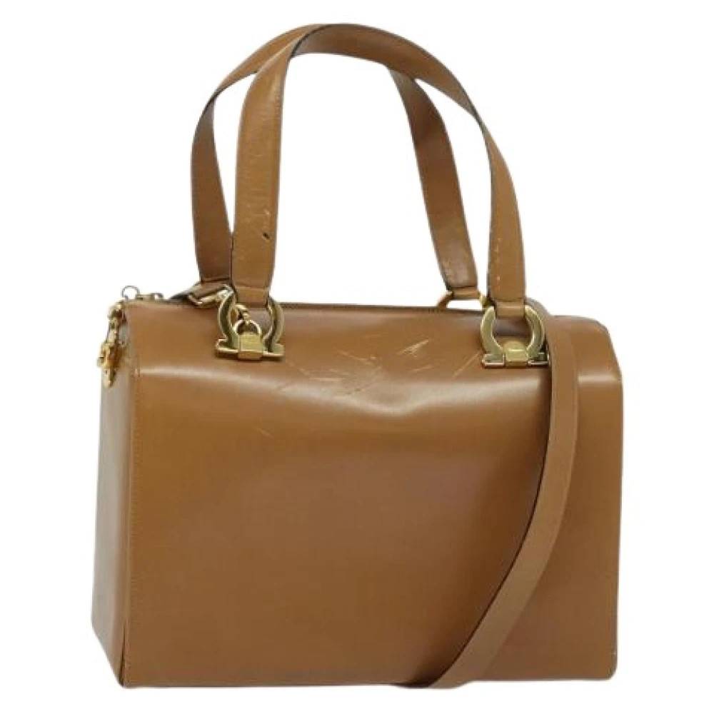 Salvatore Ferragamo Pre-owned - Pre-owned Laeder handvskor Vintage - Dam - ONE Size -