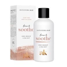 Green People Alexandra Kay Wellbeing Time To Soothe Scent Free Body Oil (100 ml)