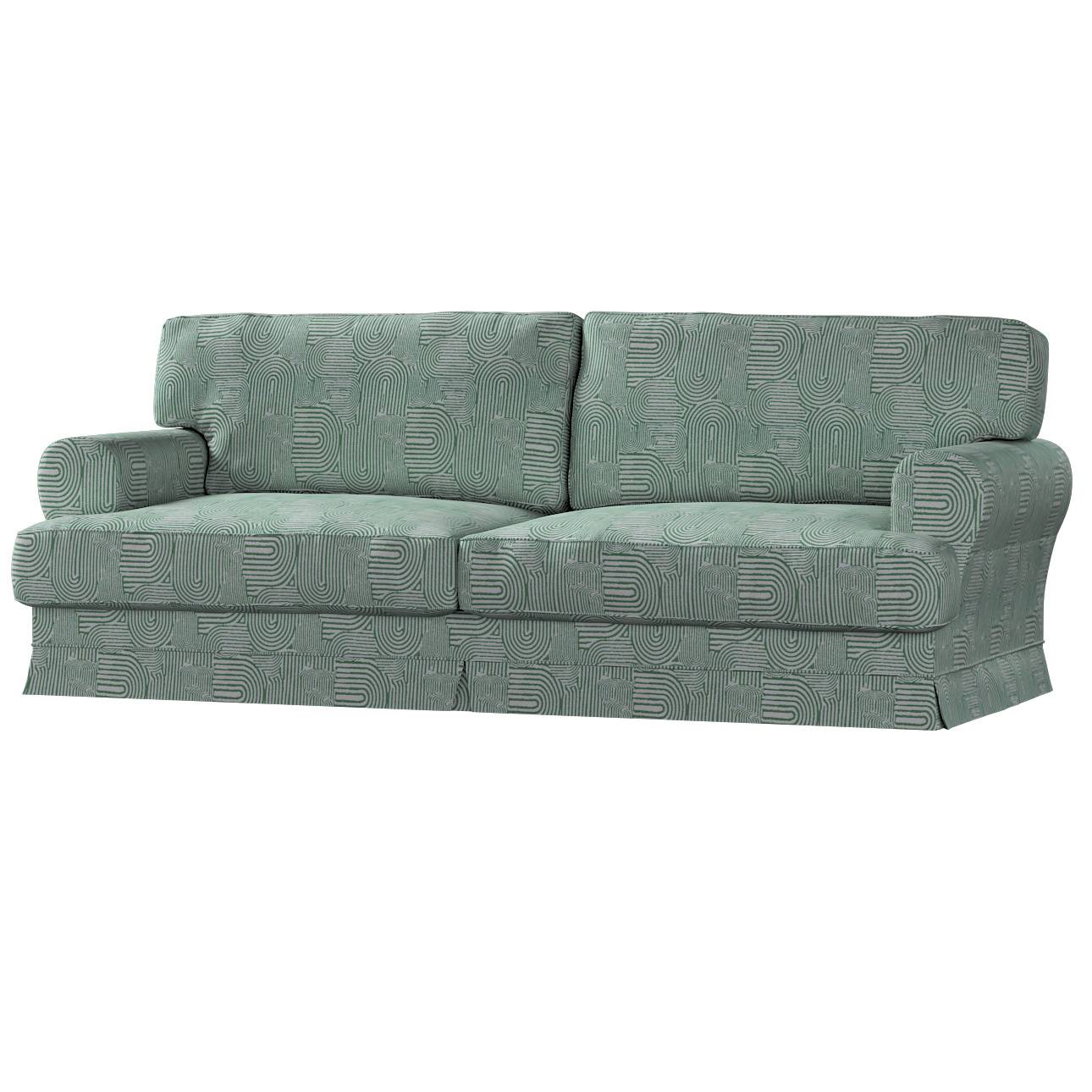 Ekeskog betræk, Boucle naturhvid og grøn, 235 X 98 X 72 CM, Cosy Home