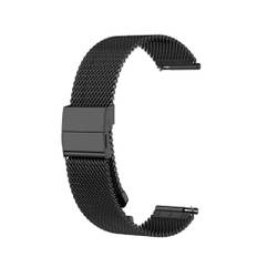 Samsung Galaxy Watch 6/6 Classic/5/5 Pro/4 Milanesisk urrem - Sort