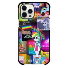 My Little Pony Equestria Girls Rainbow Dash Phone Case For iPhone Samsung Galaxy Pixel OnePlus Vivo Xiaomi Asus Sony Motorola Nokia - Rainbow Dash Collage