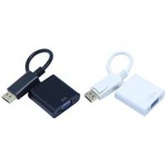 DisplayPort Display Port DP to VGA Adapter Cable For Projector DTV TV HDVD Laptop DP Male to VGA Female Converter Adapter Cable