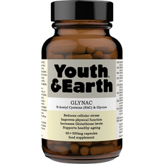 Youth & Earth GLYNAC (NAC & Glycine), 60 Capsules