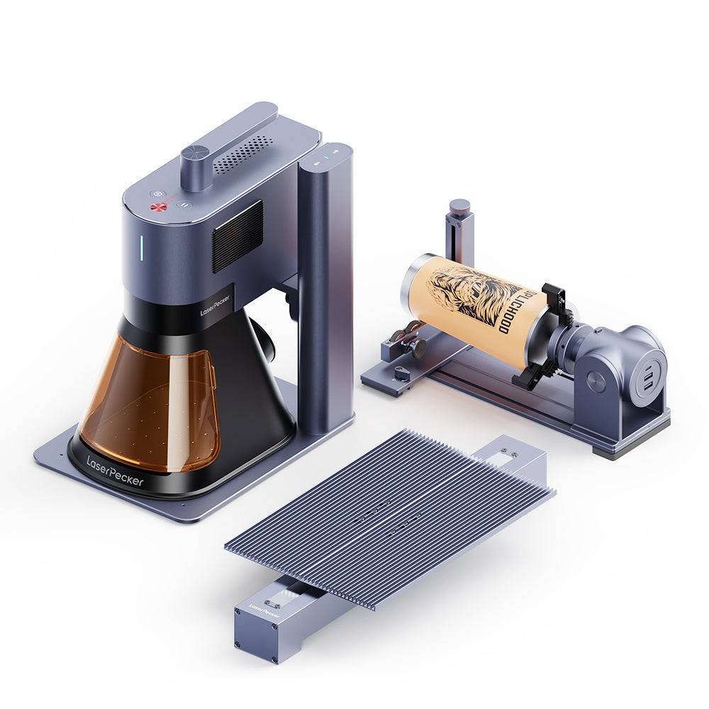 LaserPecker LP5 Fiber + Diode Laser Engraver-Business