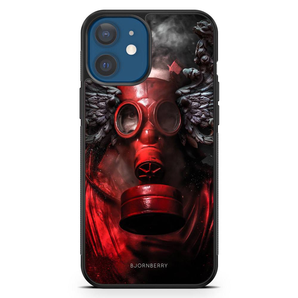 iPhone 12 Skal - Gas Mask | Mobilskal & Mobilfodral BJORNBERRY