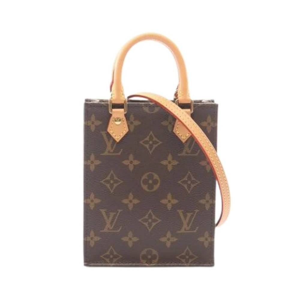 Louis Vuitton Vintage Pre-owned Mini Bag - Vintage - Dame - Brun - ONE SIZE - Læder