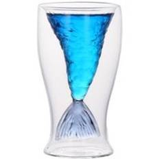 100ml handgjorda fishtail whisky vodka koppar kristall vodka glas koppar barverktyg - Bl&#xE5;