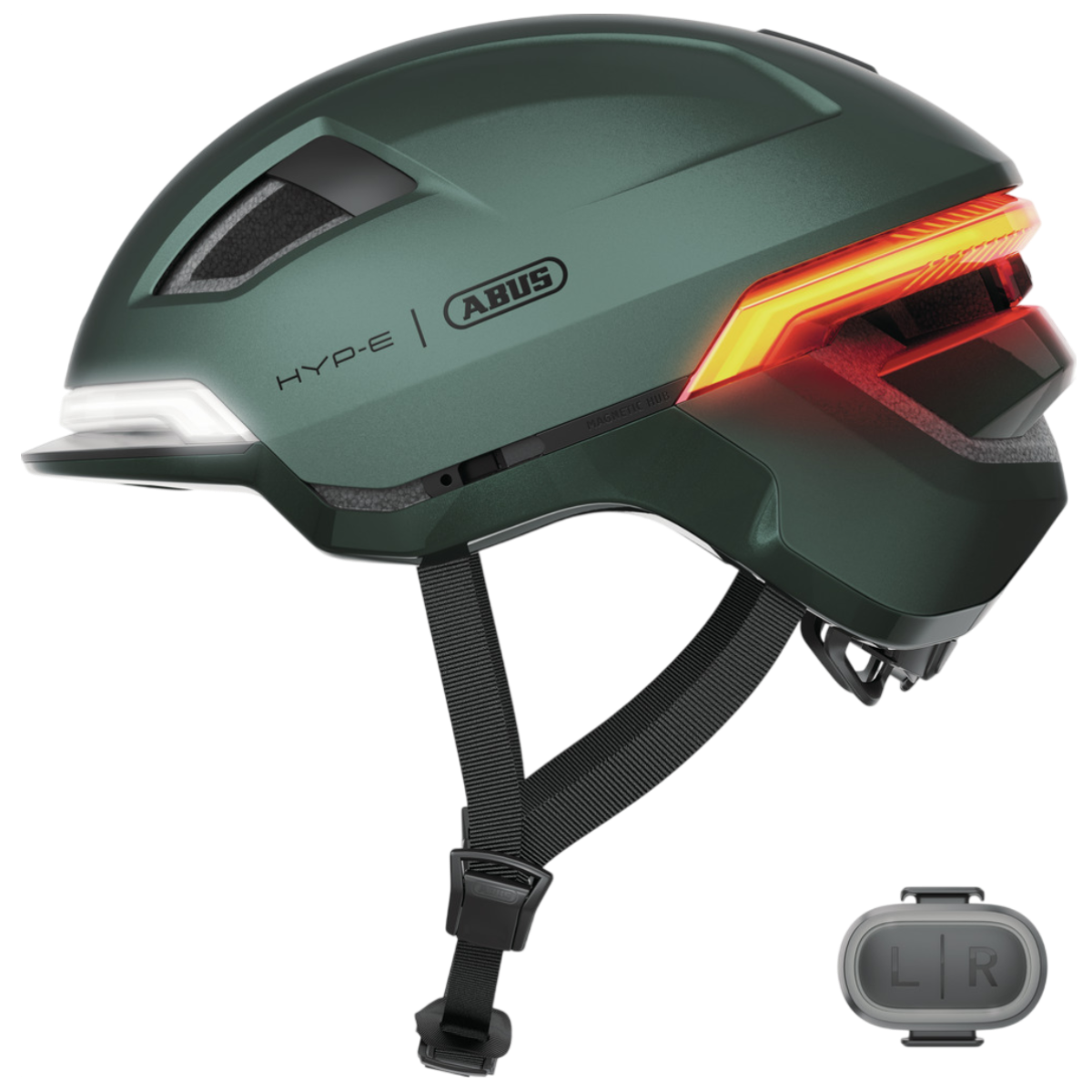 Cykelhjälm ABUS HYP-E Jungle Green-S (51-55 cm)