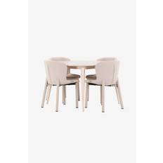 Venture Home - Spisebord Flora med Astoria-stol - Beige
