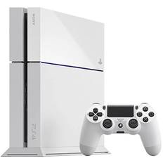 Sony PlayStation 4 Fat (PS4 Fat) | Normal Edition | 500 GB HDD | 1 Controller | hvid | Controller hvid