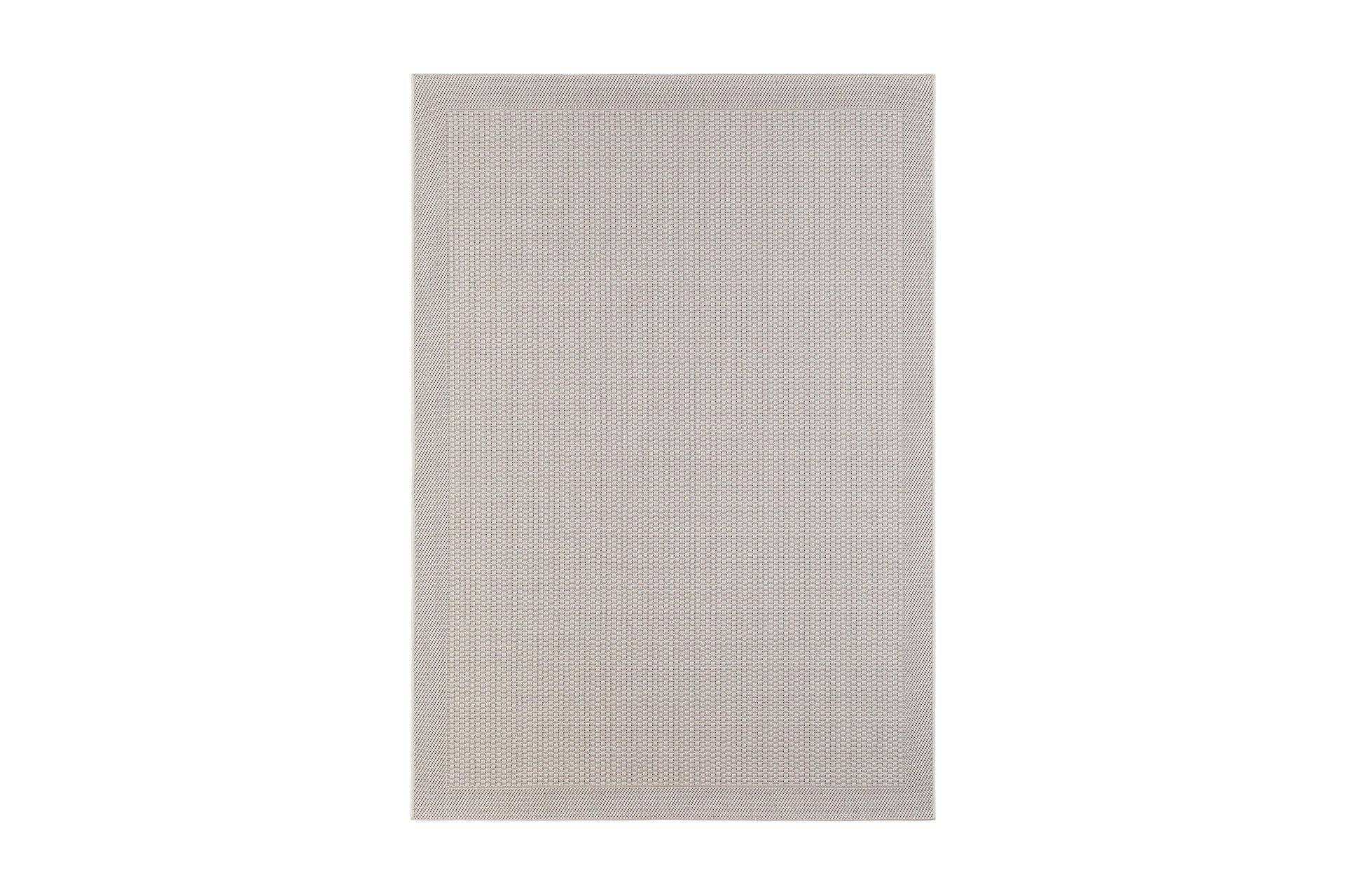 KM HomeMiami Fladvævet Tæppe 160x230 cmHvid