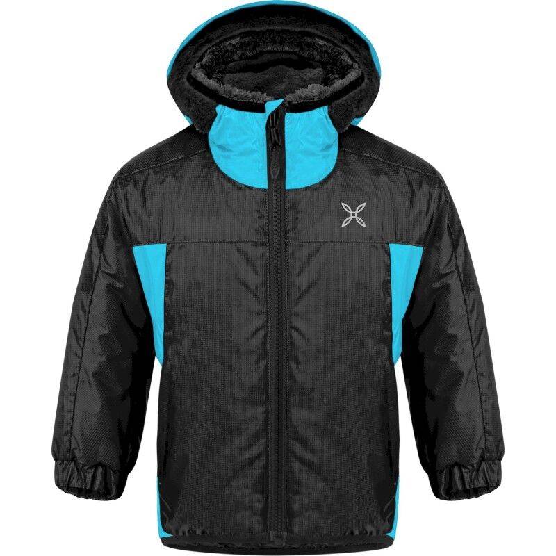Montura Snow 2 Jacket Baby - Skidjacka - Børn Black / Turquoise Child's height 86 cm