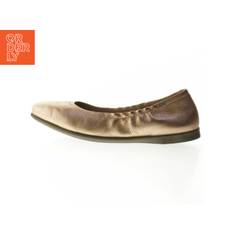 Guld ballerina sko fra Ecco (str. 39 )
