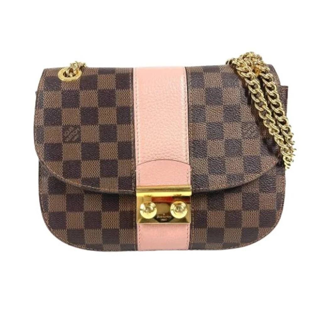 Louis Vuitton Vintage Pre-owned Vintage Pochette Skuldertaske - Vintage - Dame - Brun - ONE SIZE - Uld