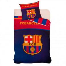 FC Barcelona Sengetøj 140x200 Navy Rød