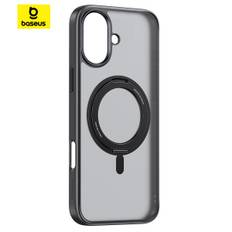 Baseus Magnetic Ring Stand Case for iPhone 16 15 Pro Max Case 360° Rotation Cover for iPhone 15 Pro Plus Magnet Kickstand Case For iPhone 16 Pro