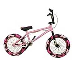 LXHAHQ Bike 16Inch Bmx Bike Rosa Alumicykel Mini Show Street Bike