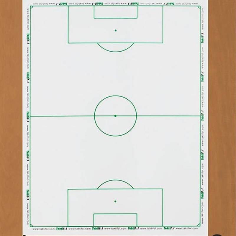 Taktikfolie Fodbold